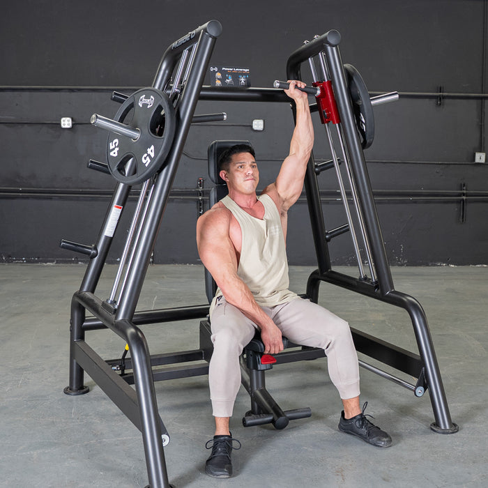 Power Leverage V2 Convergent Bench - Muscle D Fitness - Incline, Shoulder Press - Sweatfully