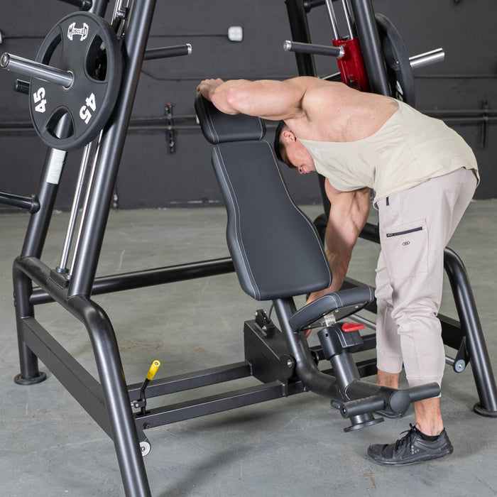 Power Leverage V2 Convergent Bench - Muscle D Fitness - Incline, Shoulder Press - Sweatfully