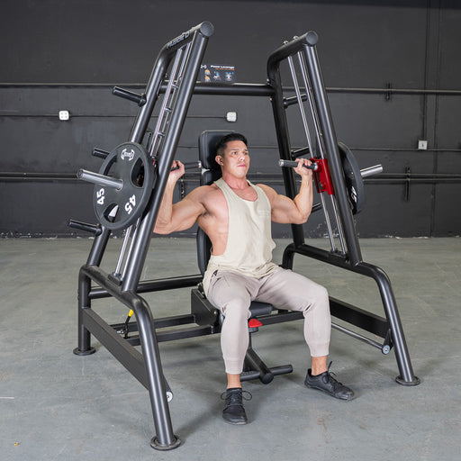 Power Leverage V2 Convergent Bench - Muscle D Fitness - Incline, Shoulder Press - Sweatfully