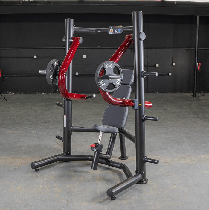 Power Leverage V2 Decline Chest Press - Muscle D Fitness - Sweatfully