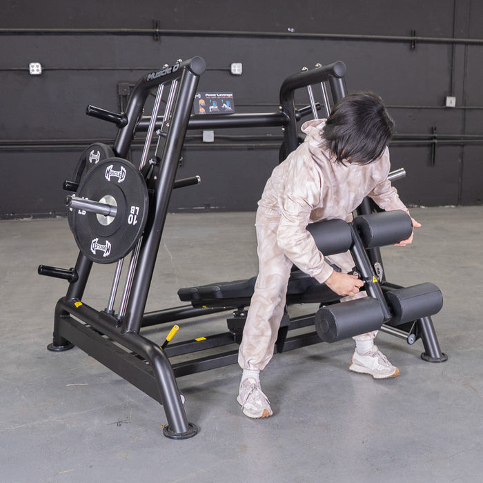 Power Leverage V2 Flat  / Decline Convergent Bench - Sweatfully