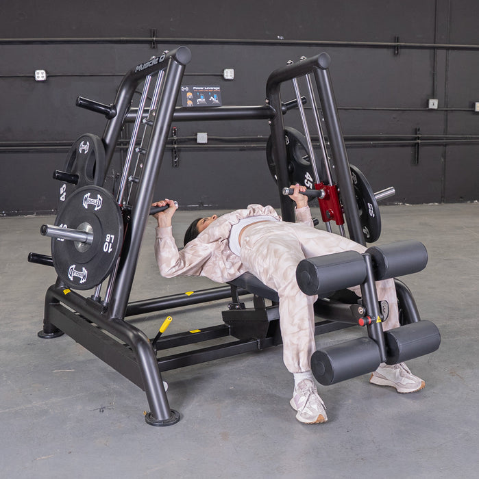 Power Leverage V2 Flat  / Decline Convergent Bench - Sweatfully