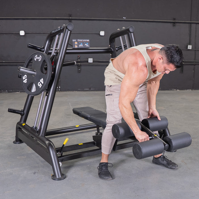 Power Leverage V2 Flat  / Decline Convergent Bench - Sweatfully