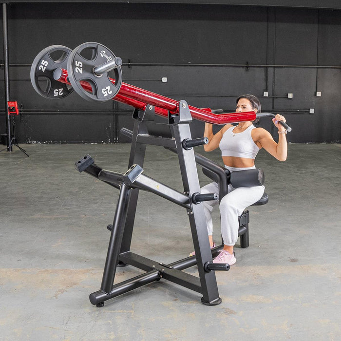 Power Leverage V2 Iso Lateral Lat Pull - Muscle D Fitness - Sweatfully