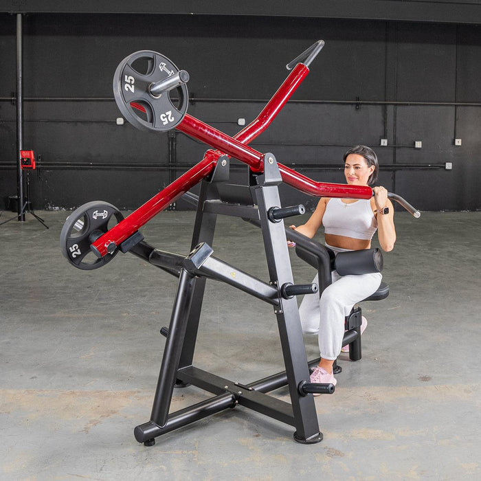 Power Leverage V2 Iso Lateral Lat Pull - Muscle D Fitness - Sweatfully
