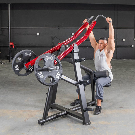Power Leverage V2 Iso Lateral Lat Pull - Muscle D Fitness - Sweatfully
