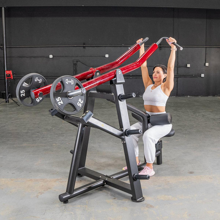 Power Leverage V2 Iso Lateral Lat Pull - Muscle D Fitness - Sweatfully
