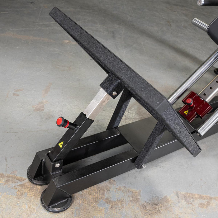 Power Leverage V2  Hack Squat / Calf Raise - Muscle D Fitness - Sweatfully