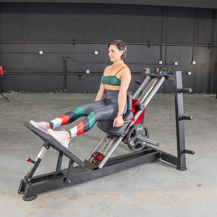 Power Leverage V2  Hack Squat / Calf Raise - Muscle D Fitness - Sweatfully