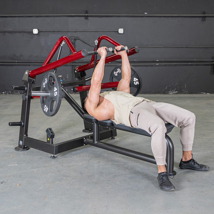 Power Leverage V2 Horizontal Chest Press - Sweatfully