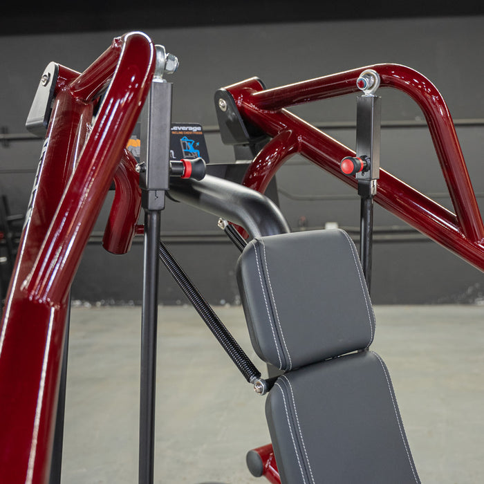 Power Leverage V2 Incline Chest Press - Muscle D Fitness - Sweatfully