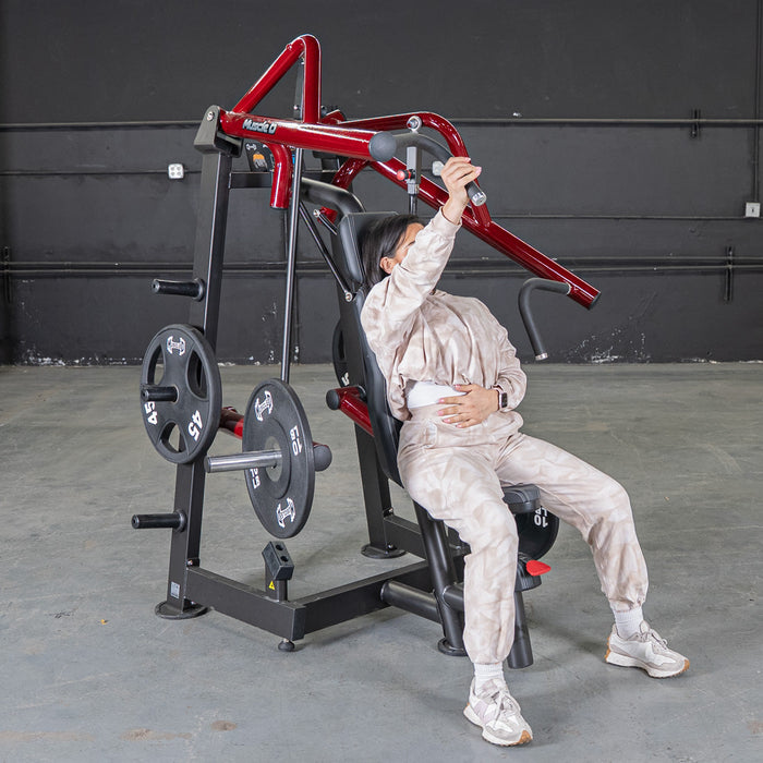 Power Leverage V2 Incline Chest Press - Muscle D Fitness - Sweatfully