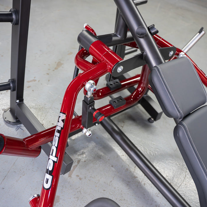 Power Leverage V2 Incline Pec Fly | Iso-Lateral Chest Machine – Muscle D Fitness - Sweatfully