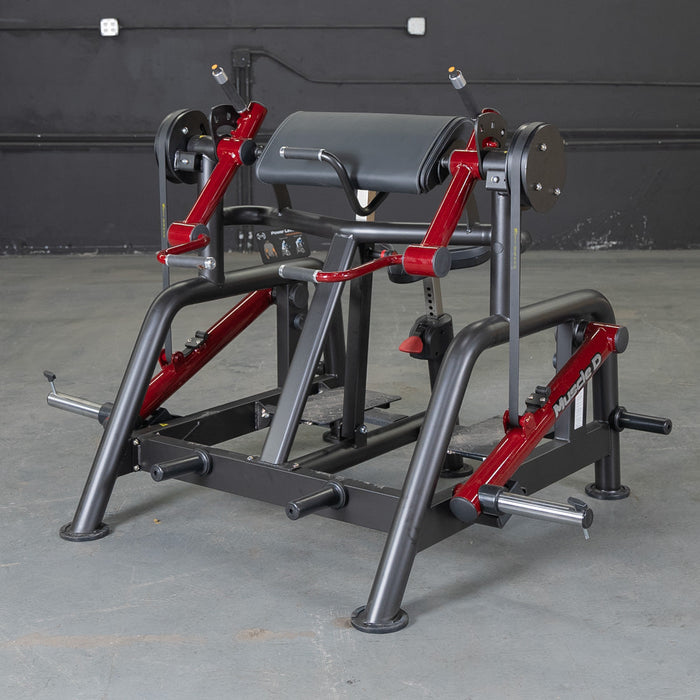 Power Leverage V2 Iso Lateral Biceps Curl / Preacher Curl - Muscle D Fitness - Sweatfully