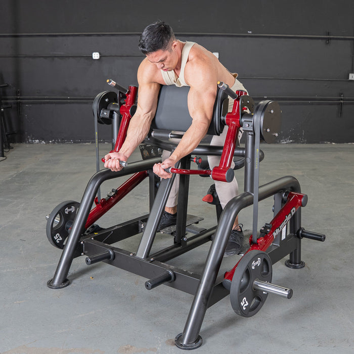 Power Leverage V2 Iso Lateral Biceps Curl / Preacher Curl - Muscle D Fitness - Sweatfully