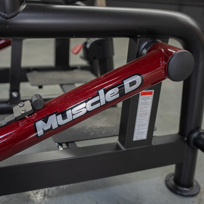 Power Leverage V2 Iso Lateral Biceps Curl / Preacher Curl - Muscle D Fitness - Sweatfully