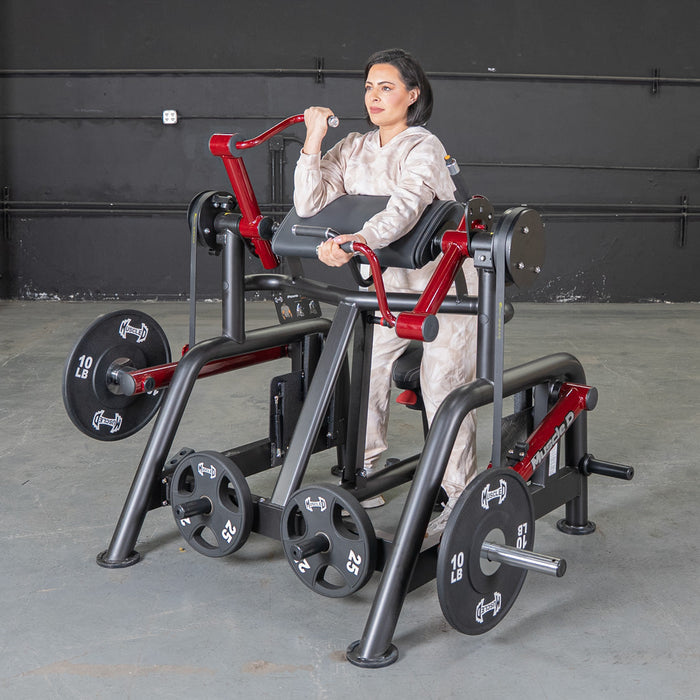 Power Leverage V2 Iso Lateral Biceps Curl / Preacher Curl - Muscle D Fitness - Sweatfully