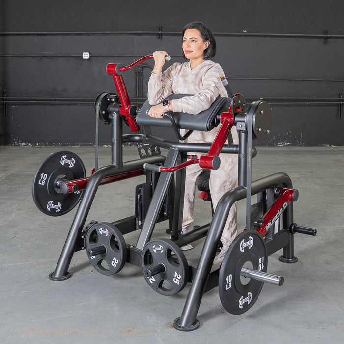 Power Leverage V2 Iso Lateral Biceps Curl / Preacher Curl - Muscle D Fitness - Sweatfully