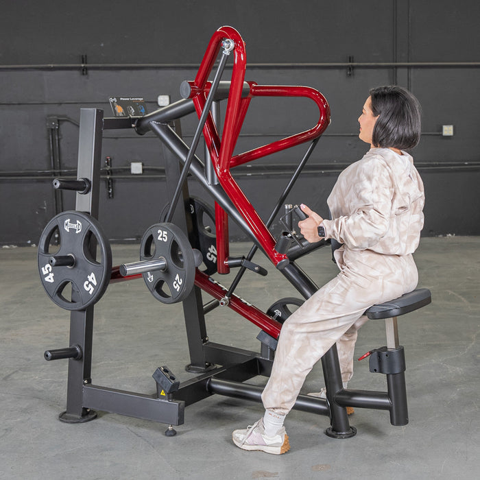 Power Leverage V2 Iso-Lateral Low Row - Muscle D Fitness - Sweatfully