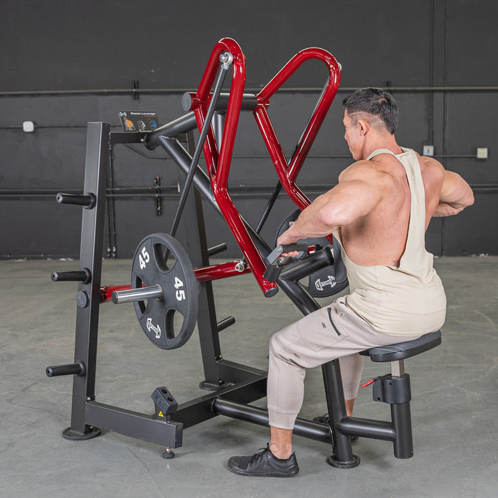 Power Leverage V2 Iso-Lateral Low Row - Muscle D Fitness - Sweatfully
