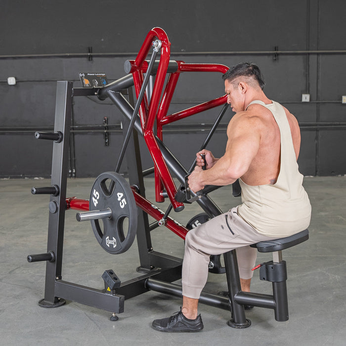 Power Leverage V2 Iso-Lateral Low Row - Muscle D Fitness - Sweatfully