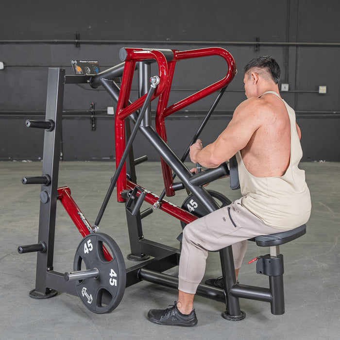 Power Leverage V2 Iso-Lateral Low Row - Muscle D Fitness - Sweatfully