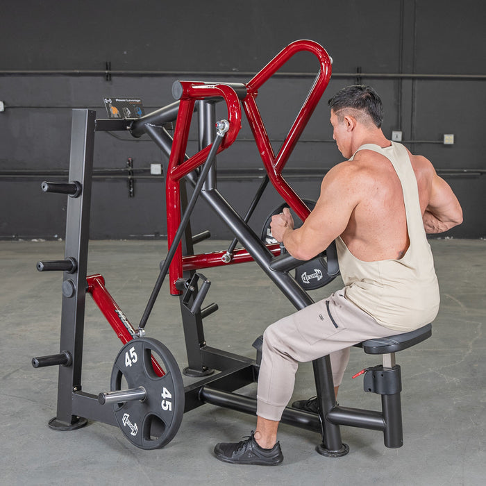 Power Leverage V2 Iso-Lateral Low Row - Muscle D Fitness - Sweatfully