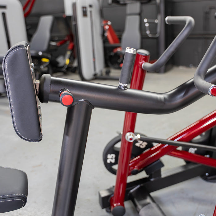 Power Leverage V2 Iso-Lateral Seated Row | Muscle D Fitness - Sweatfully