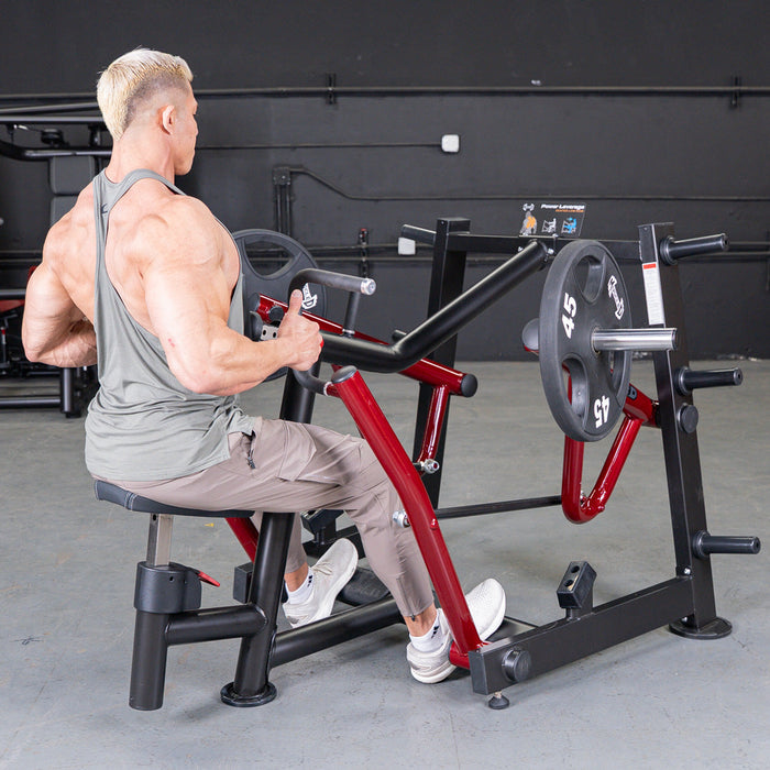 Power Leverage V2 Iso-Lateral Seated Row | Muscle D Fitness - Sweatfully
