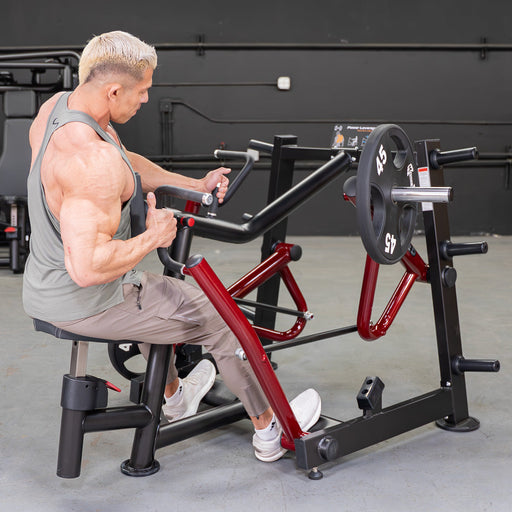Power Leverage V2 Iso-Lateral Seated Row | Muscle D Fitness - Sweatfully