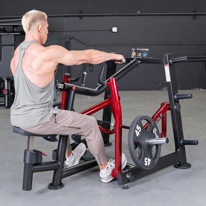 Power Leverage V2 Iso-Lateral Seated Row | Muscle D Fitness - Sweatfully