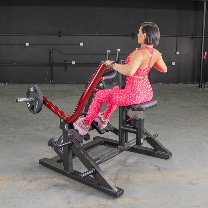 Power Leverage V2  Iso Lateral Seated Row - Muscle D Fitness - Sweatfully