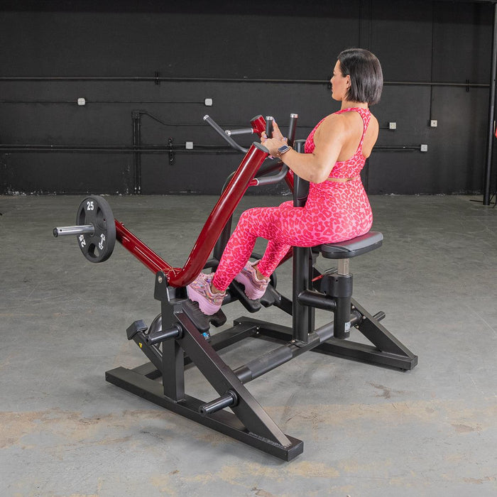 Power Leverage V2  Iso Lateral Seated Row - Muscle D Fitness - Sweatfully