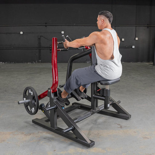 Power Leverage V2  Iso Lateral Seated Row - Muscle D Fitness - Sweatfully
