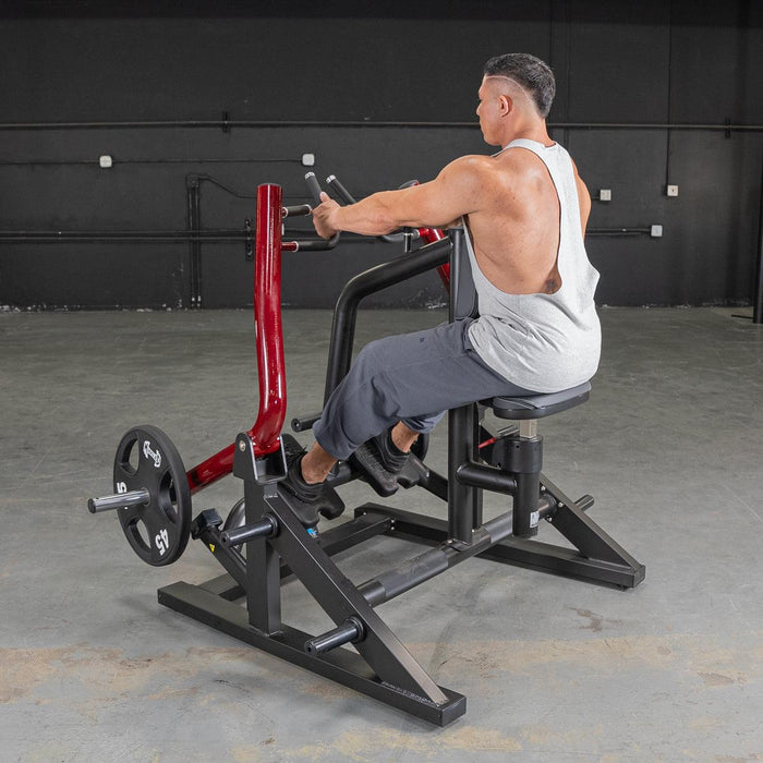 Power Leverage V2  Iso Lateral Seated Row - Muscle D Fitness - Sweatfully