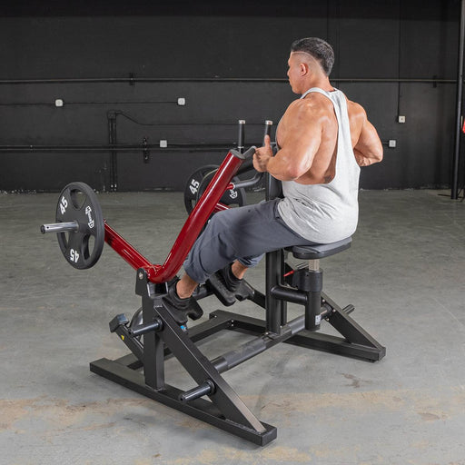 Power Leverage V2  Iso Lateral Seated Row - Muscle D Fitness - Sweatfully