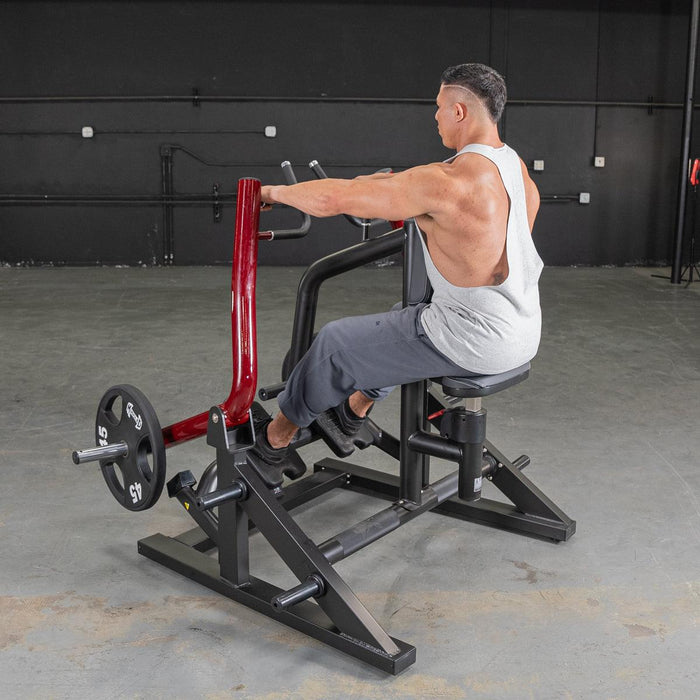 Power Leverage V2  Iso Lateral Seated Row - Muscle D Fitness - Sweatfully