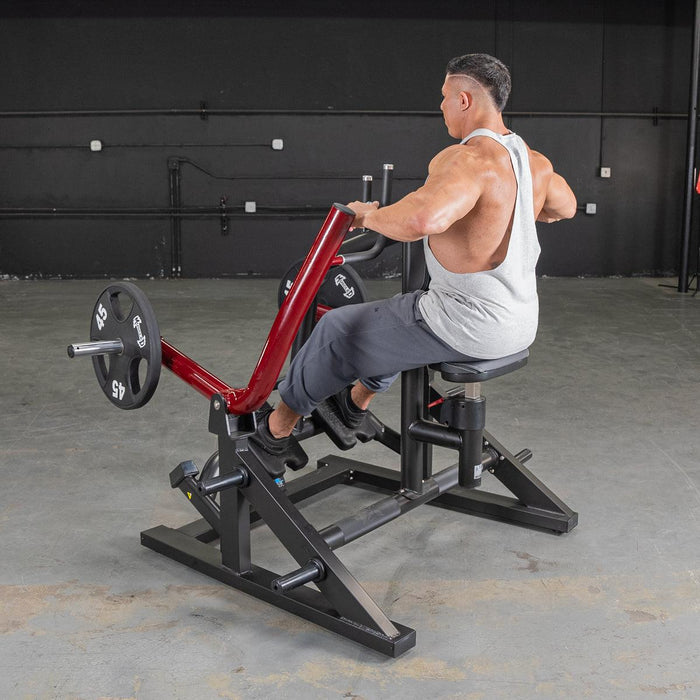 Power Leverage V2  Iso Lateral Seated Row - Muscle D Fitness - Sweatfully