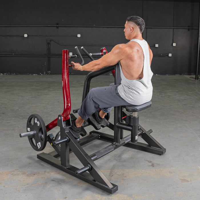 Power Leverage V2  Iso Lateral Seated Row - Muscle D Fitness - Sweatfully