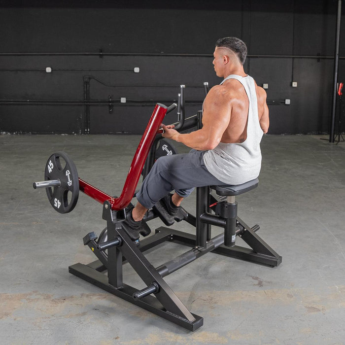 Power Leverage V2  Iso Lateral Seated Row - Muscle D Fitness - Sweatfully