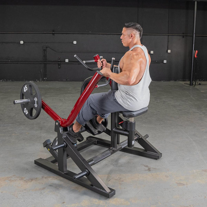 Power Leverage V2  Iso Lateral Seated Row - Muscle D Fitness - Sweatfully