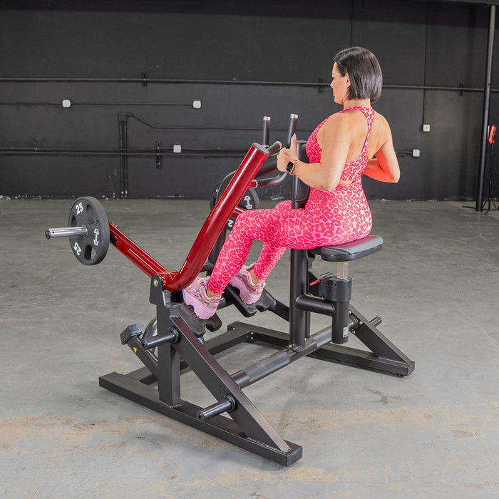 Power Leverage V2  Iso Lateral Seated Row - Muscle D Fitness - Sweatfully