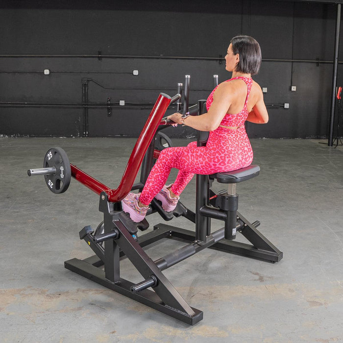 Power Leverage V2  Iso Lateral Seated Row - Muscle D Fitness - Sweatfully