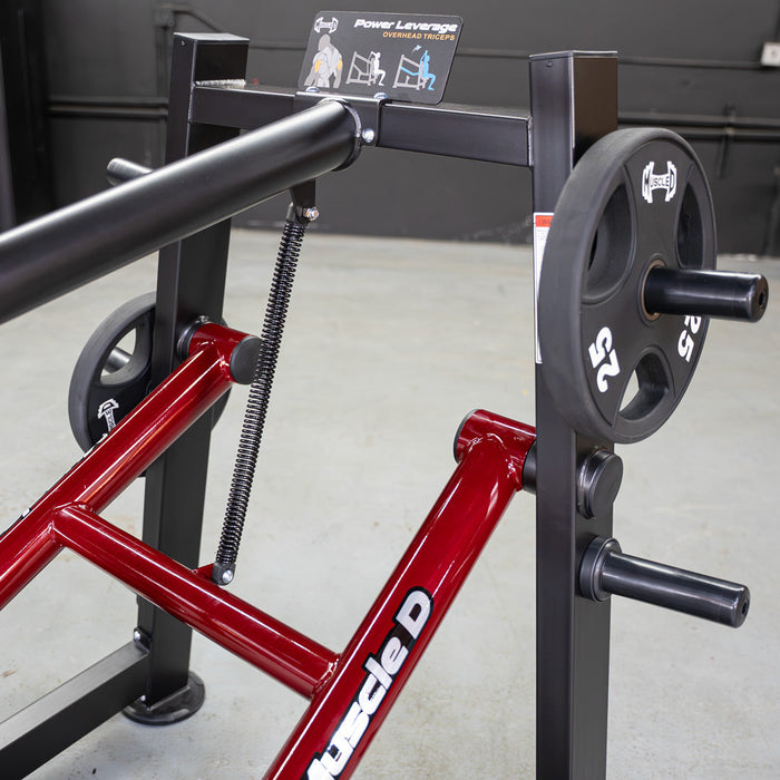 Power Leverage V2 Overhead Triceps - Sweatfully