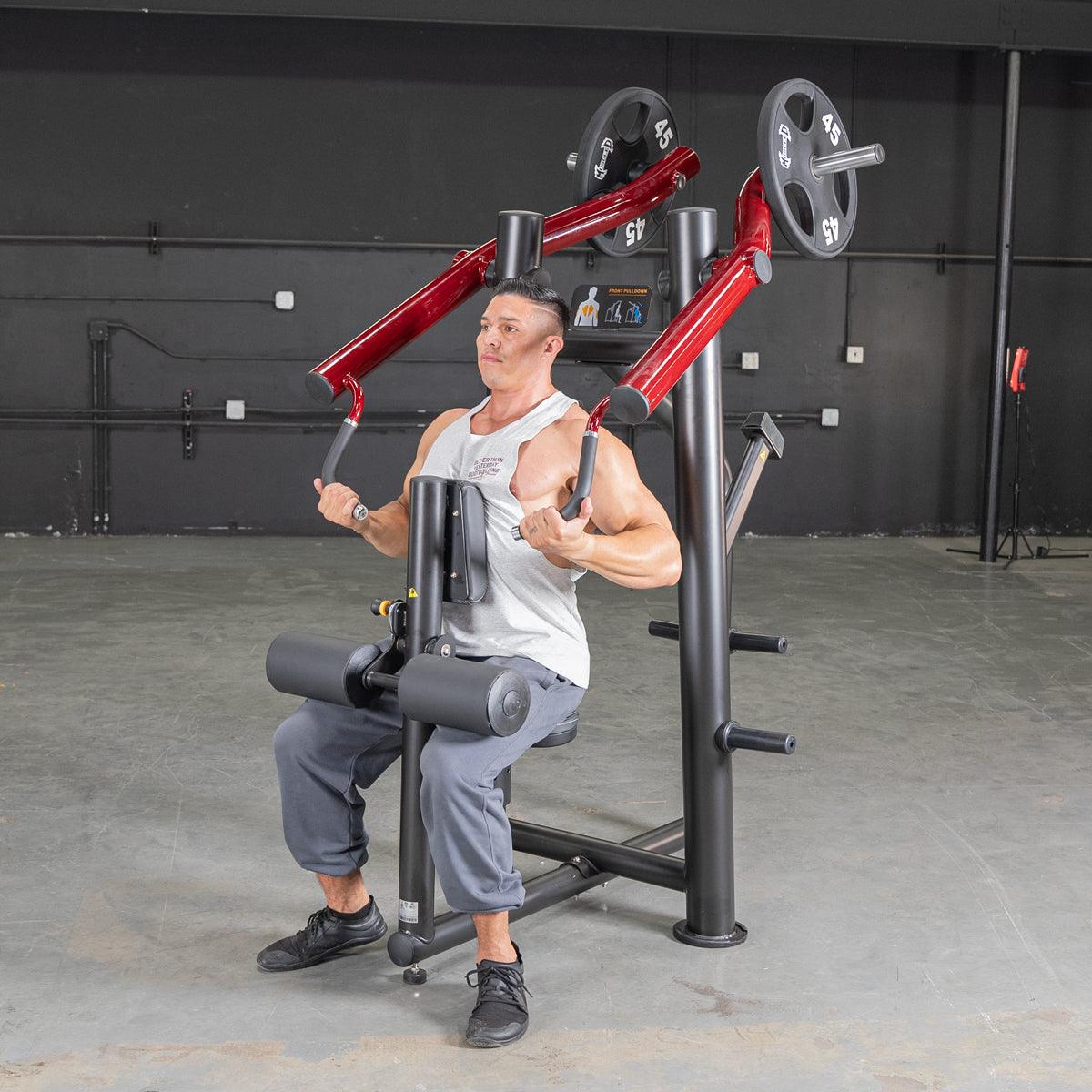 Power Leverage V2 Reverse Grip Lat Pulldown Muscle D Fitness