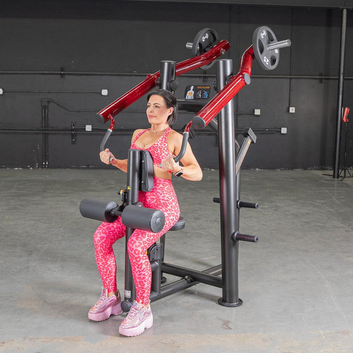 Power Leverage V2 Reverse Grip Lat Pulldown - Muscle D Fitness - Sweatfully