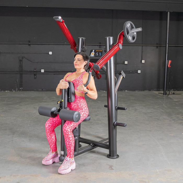 Power Leverage V2 Reverse Grip Lat Pulldown - Muscle D Fitness - Sweatfully