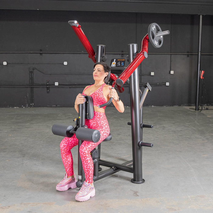 Power Leverage V2 Reverse Grip Lat Pulldown - Muscle D Fitness - Sweatfully