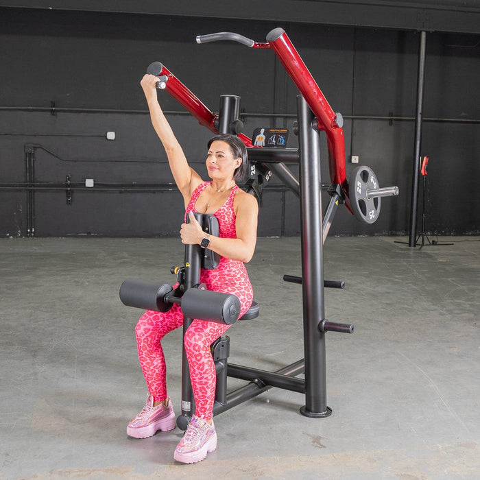 Power Leverage V2 Reverse Grip Lat Pulldown - Muscle D Fitness - Sweatfully