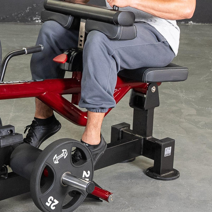 Power Leverage V2  Seated Calf / Tib - Muscle D Fitness - Sweatfully